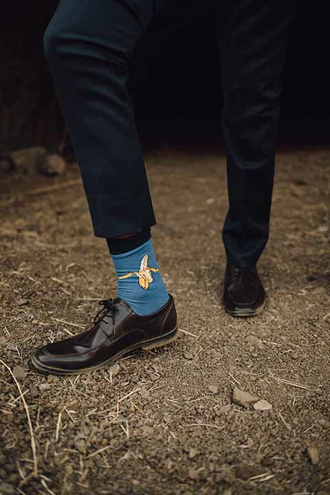 bronson-caves-elopement-shoot-banana-socks