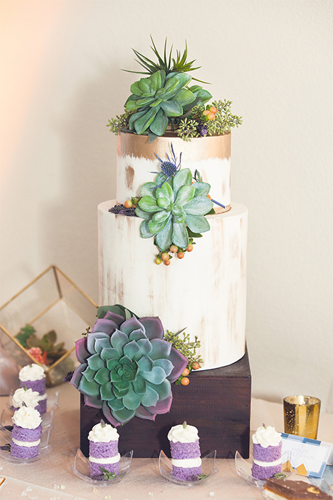  Grand-Pacific-Palisades-three-tiered-cake-with-succulent-details