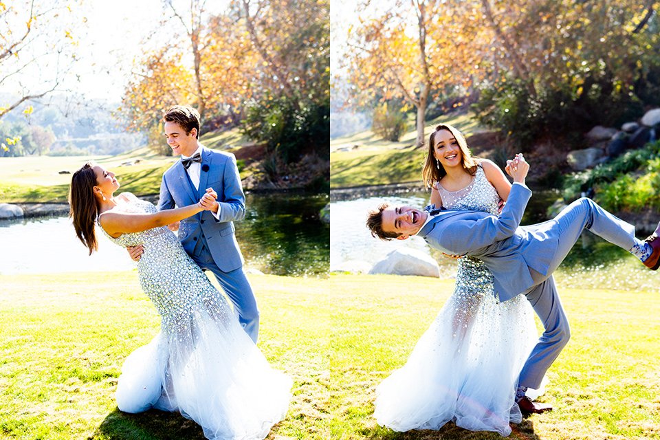 light-blue-looks-with-girl-in-a-light-blue-dress-and-boy-light-blue-suit-which-is-a-great-way-for-matching-prom-dresses-and-tuxedos-for-prom