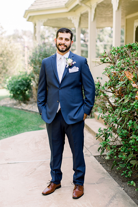 Burgundy-and-Blue-wedding-groom-standing