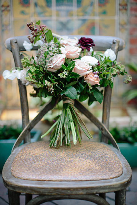 Carondelet-House-wedding-florals-on-chair