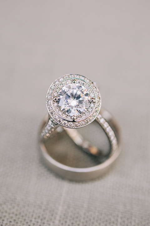  engagement rings for the bride and the groom 