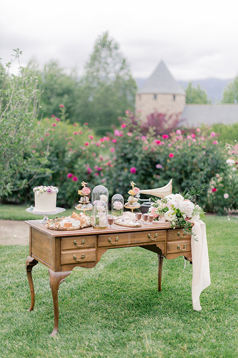 dessert table