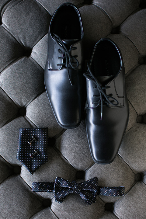 groom shoes + bow tie