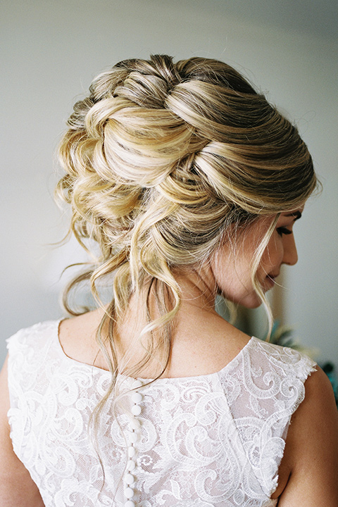 The-Inn-at-Laguna-Beach-bridal-hair-updo-with-a-woven-design