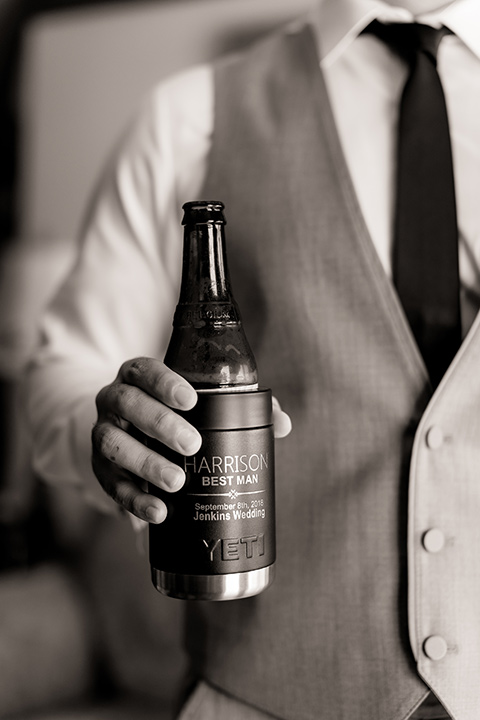 Arroyo-Grande-Wedding-best-man-beer-koozie