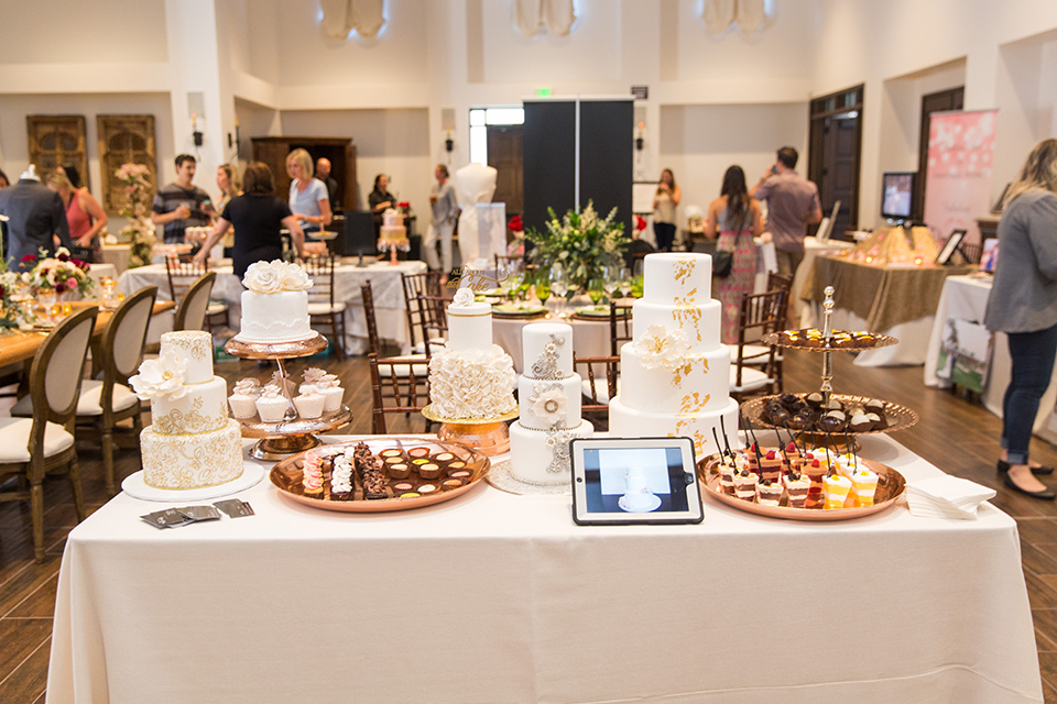 dessert table