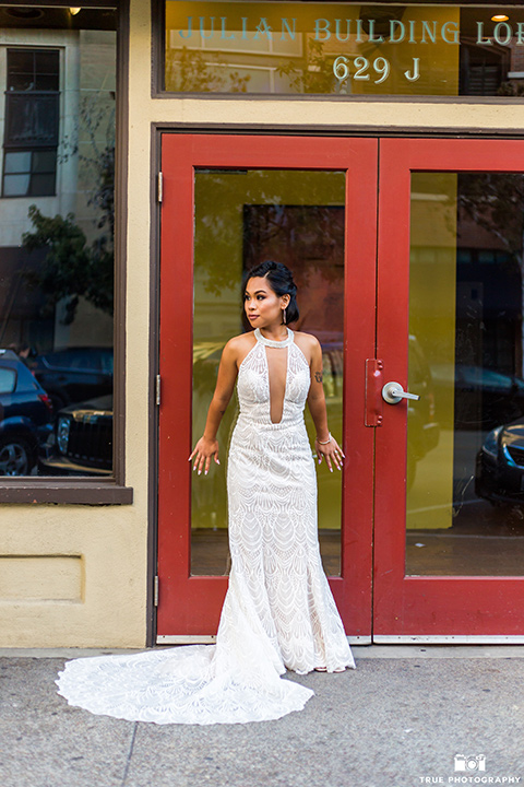 skybox-real-wedding-bride-alone-bride-wearing-a-fitted-lace-dress-with-an-illusion-neck-line