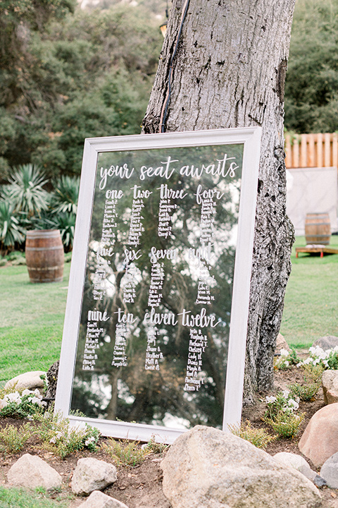 Temecula creek inn wedding table chart