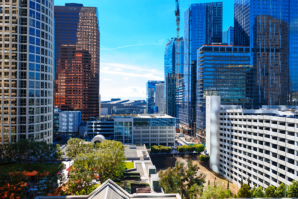 Intercontinental-DTLA-shoot-city-view