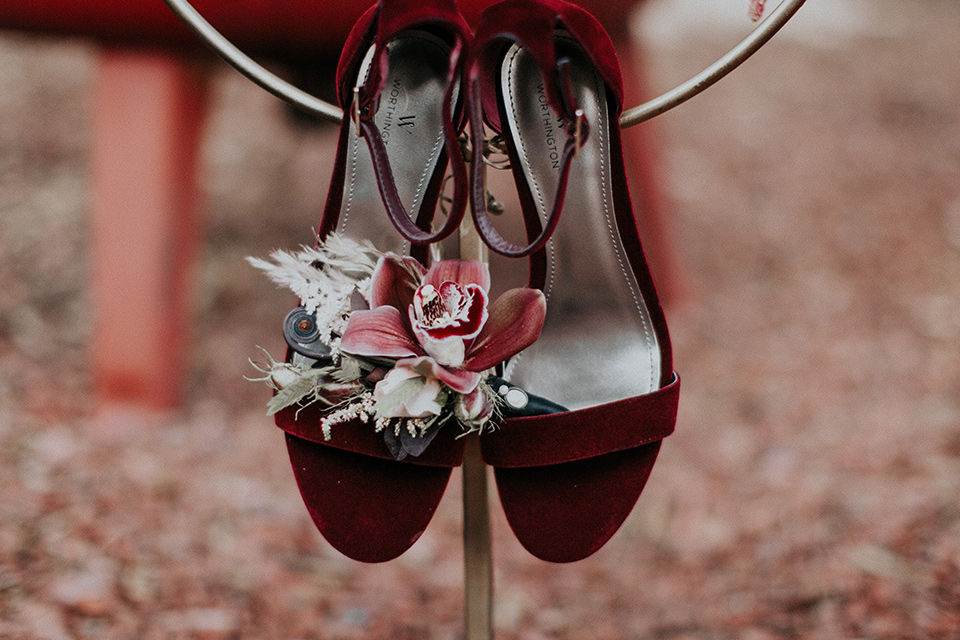 orange-county-vow-velvet-burgundy-bridal-shoes