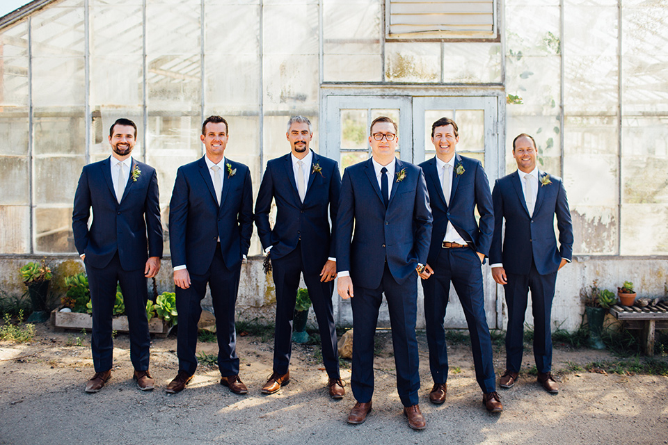 Santa Barbara Botanical Themed Wedding | Friar Tux