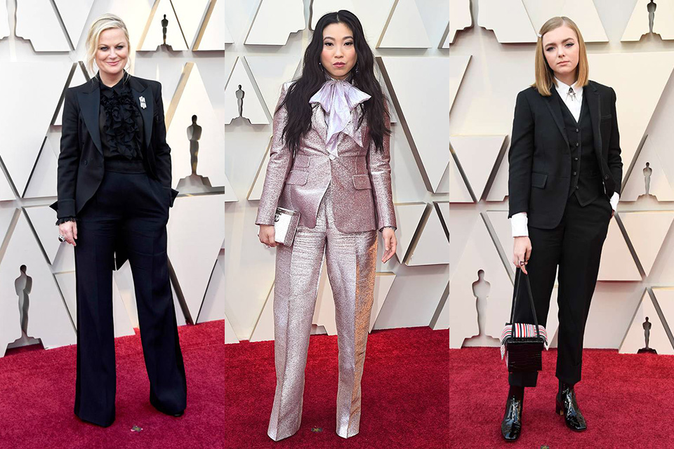 women-at-the-oscars-wearing-tuxedos-amy-pholer-awkafina-and-elsie-fisher