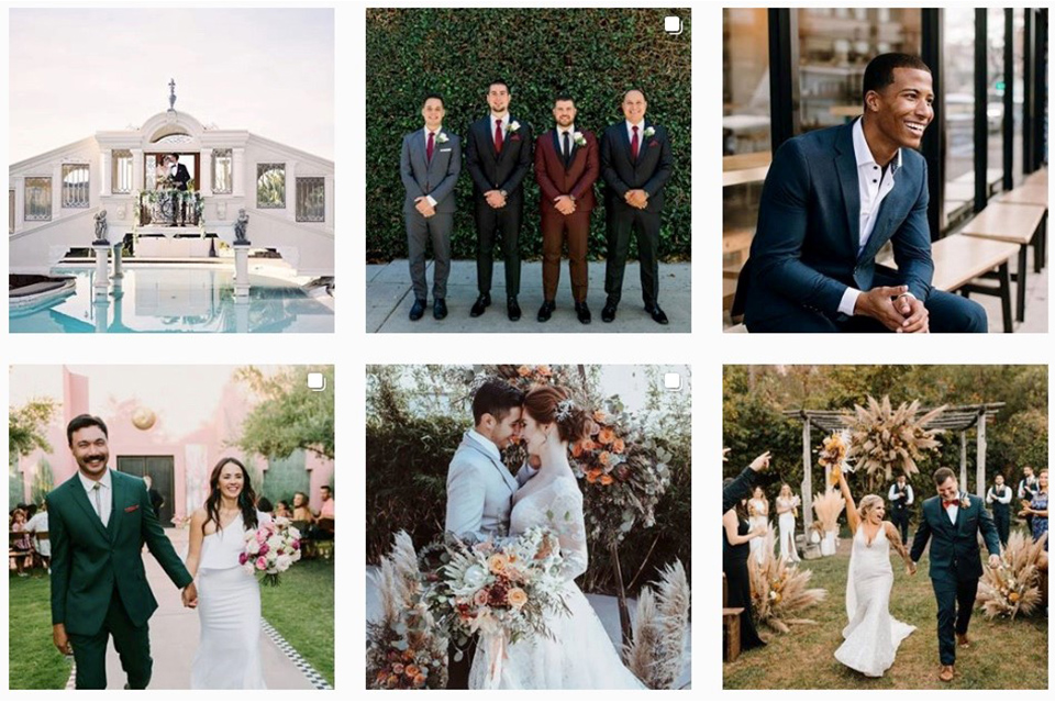  pinterest page of friar tux for wedding inspiration 