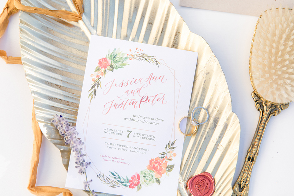  white bohemian invitations