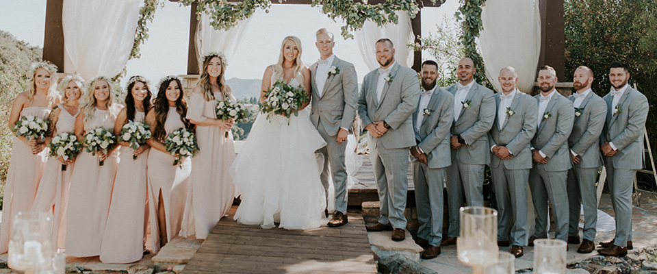  light-blue-bridesmaids-gowns-and-the-men-in-grey-suits