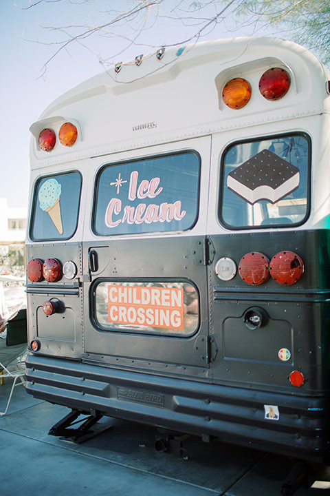  cake and ice cream bus