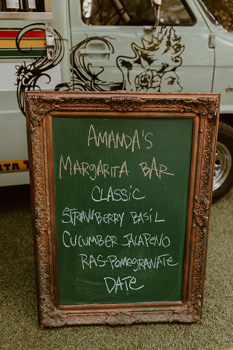  bar signage for the custom margaritas  