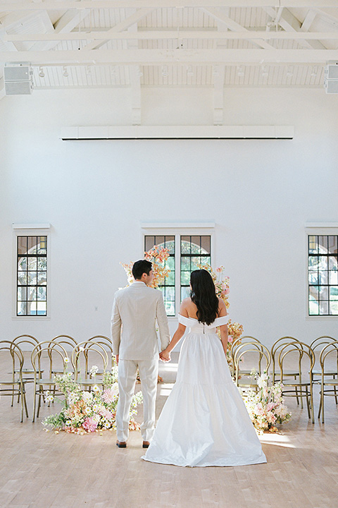  building 177 romantic coral wedding – ceremony