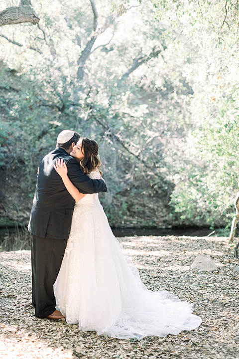  father of the bride in a black tuxedo