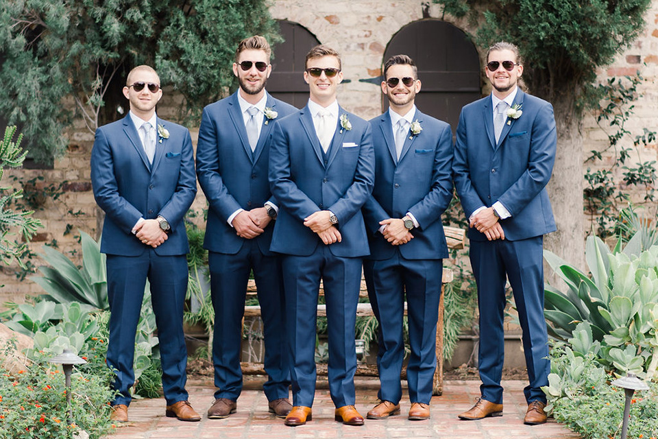  romantic wedding –groomsmen 