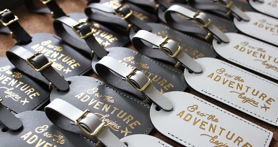  luggage tags for wedding favors