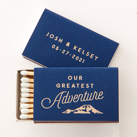  matches for wedding favors
