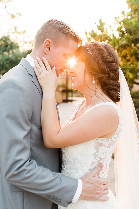  baseball inspired wedding with light blue and white details – ceremony 