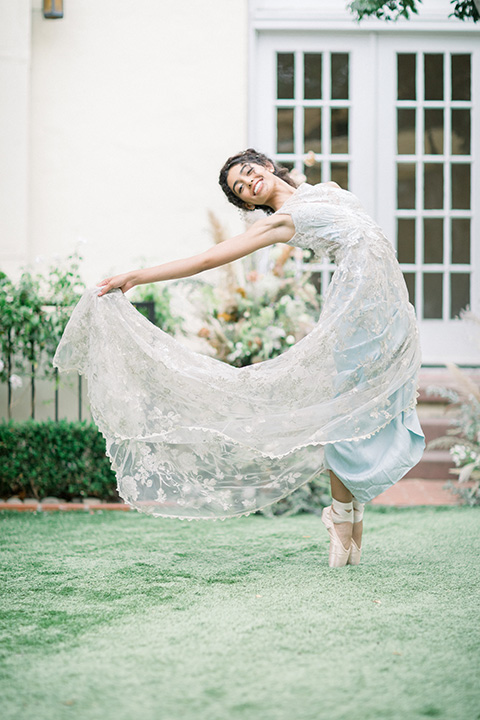  ballerina shoot with black tie style – bride 
