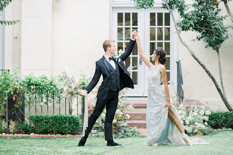  ballerina shoot with black tie style – dancing 