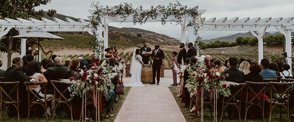  What to wear as a guest for a winery wedding