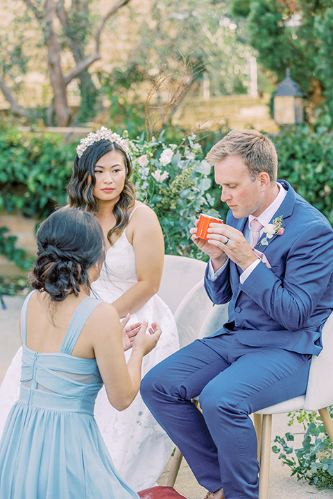  fun garden wedding with a traditional tea ceremony – tea ceremony 3