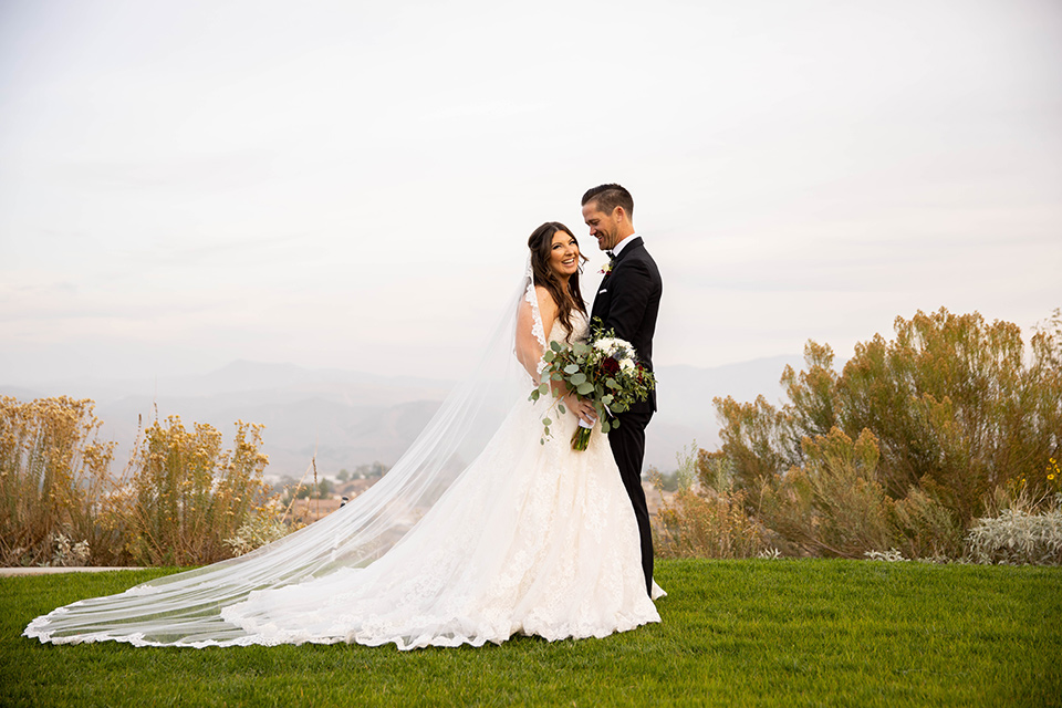  grey and black rustic wedding in Temecula – bridal party