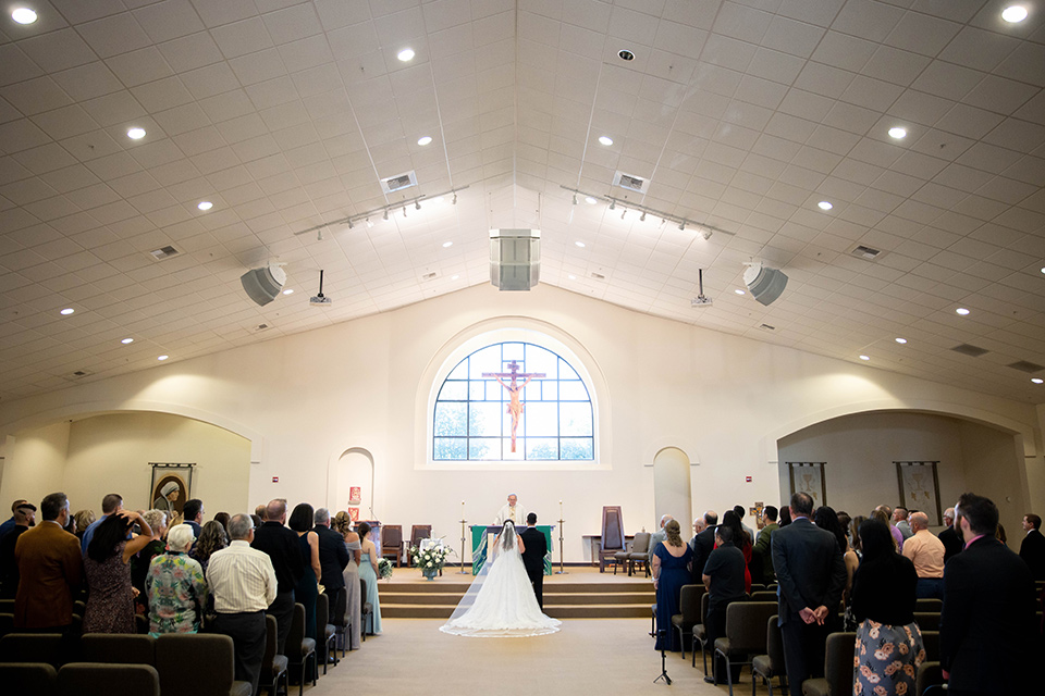  grey and black rustic wedding in Temecula – ceremony