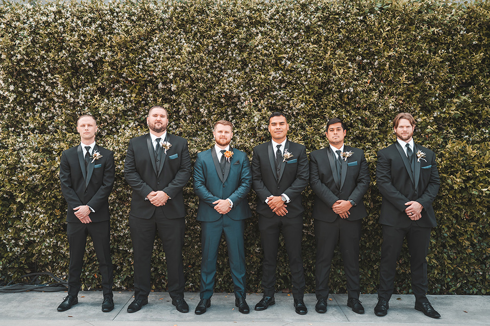  hangar 21 fullerton wedding with navy and bohemian style – groomsmen 