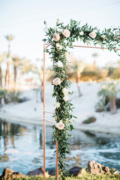  bali inspired wedding with the groom in a fun green and brown mix and match look 