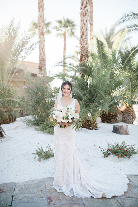  bali inspired wedding with the groom in a fun green and brown mix and match look 