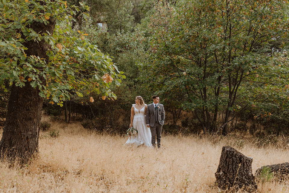  rustic wedding with café brown suits and mint bridesmaids dresses – bridal party 