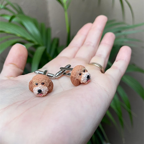  how to incorporate your dog into your wedding – cufflinks 
