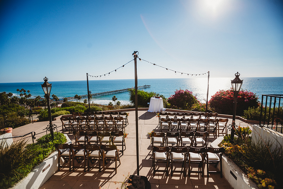  blue wedding with Spanish touches 