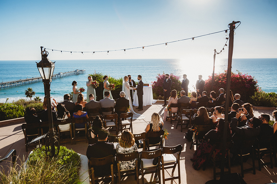  blue wedding with Spanish touches 