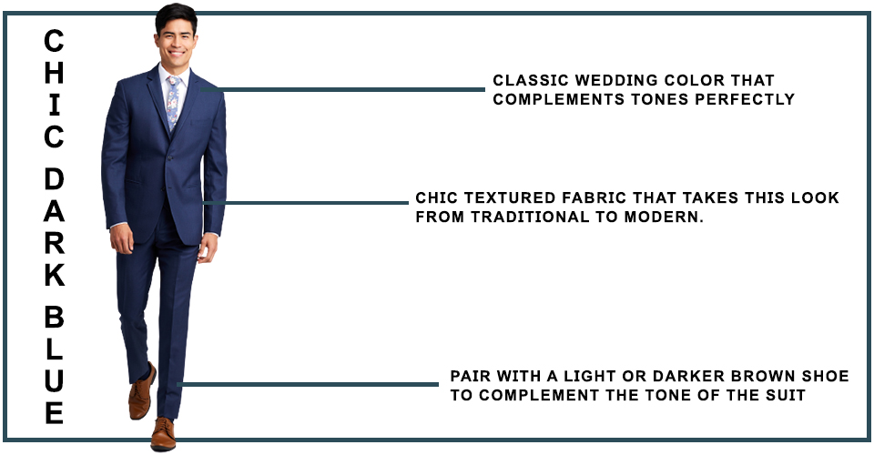  color schemes that are perfect for fall weddings – dark blue tones 