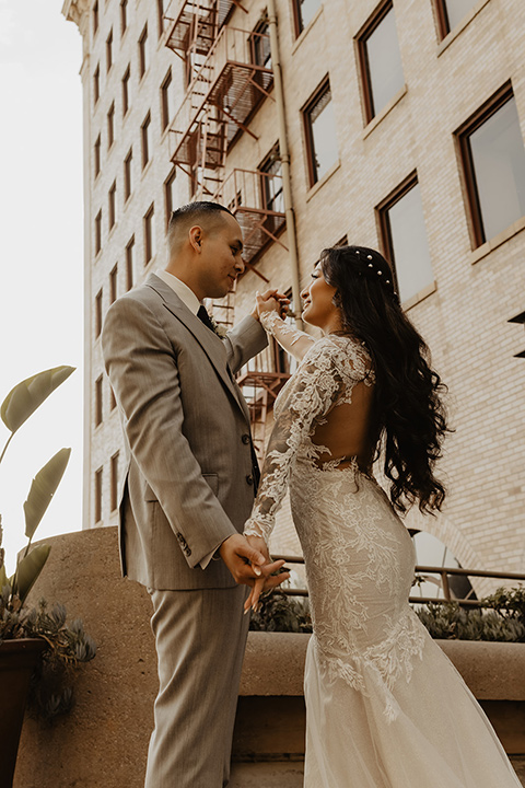 Dreamy Grey Wedding at the Noor Pasadena | Friar Tux