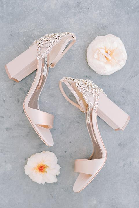  hilltop garden wedding with springtime details – shoes