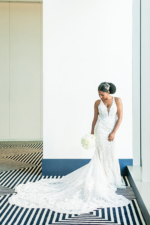  glitz and glam shoot at the Hotel Indigo - bride