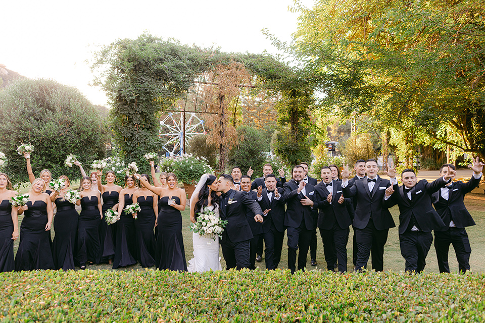  carnival inspired wedding with a ferris wheel and blacktie fashion 