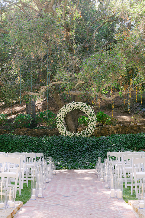  blue wedding with Spanish touches 