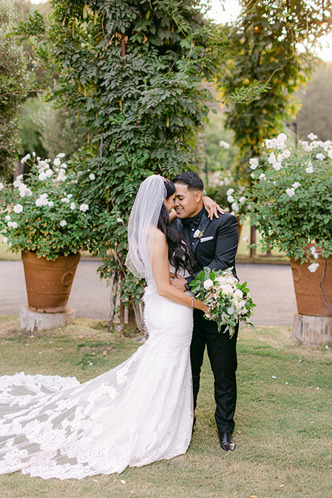 blue wedding with Spanish touches