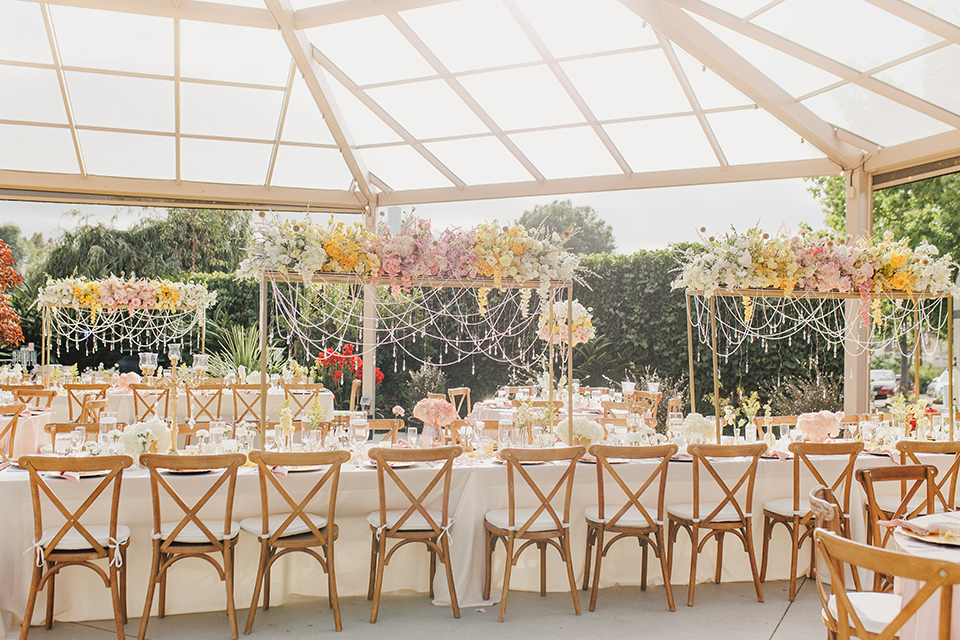  princess inspired wedding with touches of pink and dogs – reception