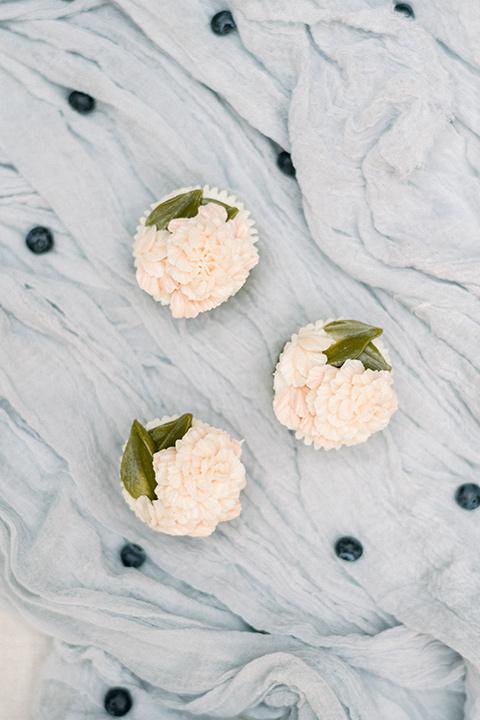  Lavender Marketplace wedding with classic black and white style and décor 